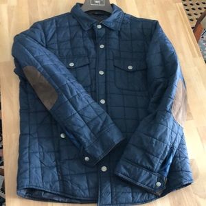 Puffer shirt jacket